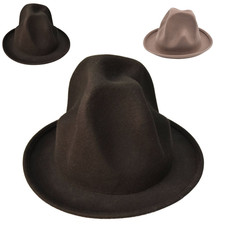 Vintage Oversized Tall Hat 100% Wool – Handmade Odd Shaped Unisex Retro Costume