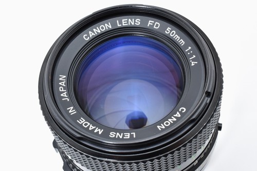 [MINT] Canon New FD NFD 50mm f1.4 MF Standard Lens from JAPAN