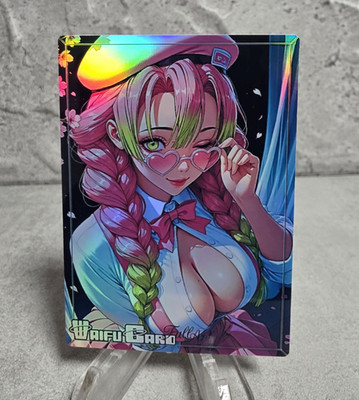 Waifu Card Mitsuri Kanroji Holo Goddess Story Trading Card Demon Slayer TCG
