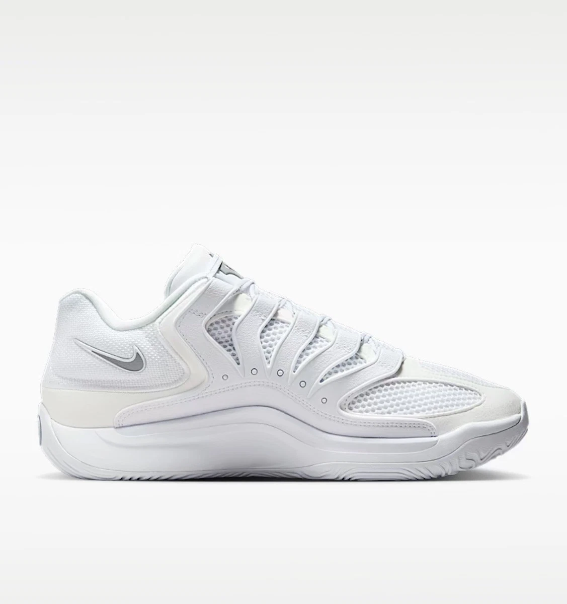 Nike KD 18 TB Triple White for Sale | Authenticity Guaranteed | eBay