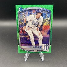 2025 Bowman Chrome Prospects Aidan Smith Green Shimmer Refractor /99  #BCP-81