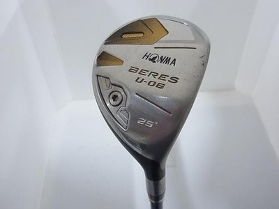 HONMA GOLF BERES U-06 Hybrid Utility 25deg Flex-S 3STAR ARMRQ X 52 No H/C
