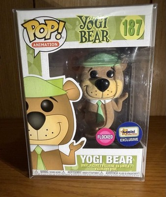 Funko Pop! Animation Yogi Bear Flocked Gemini Collectibles Exclusive #187