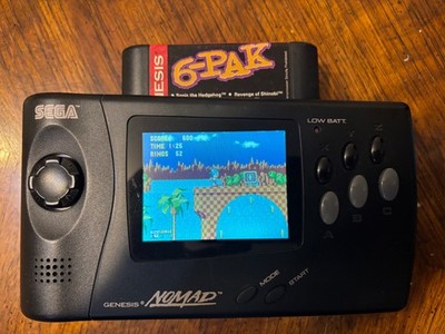 Sega Genesis Nomad Handheld Console With Battery Pack No Charger