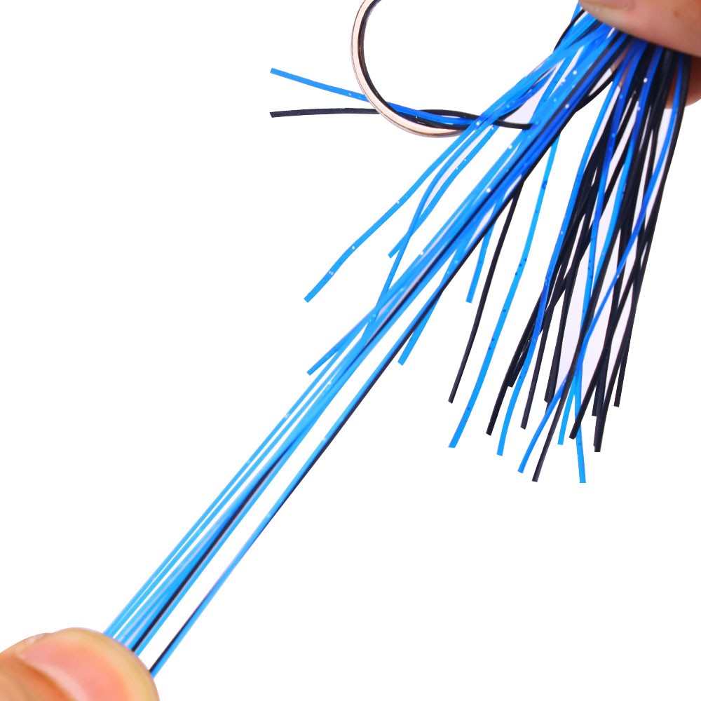 5PCS/Set Spinnerbait Fishing Lure Buzzbait 16.5g Blade Skirted Bait Spoon Tackle - Image 10