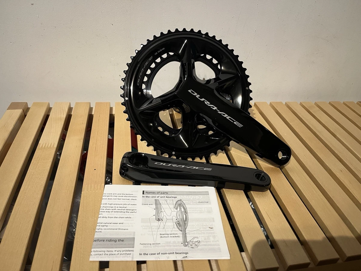 Pédalier Shimano Dura Ace 7800 Double 53-39 Dents – Bras 177.5 Mm, Occasion Pour Vélo De Route