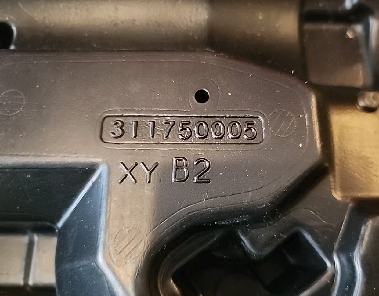 Milwaukee Hard CASE ONLY M18 Fuel ¼" Hex Driver Impact Driver Kit # 2853-22 ~ !