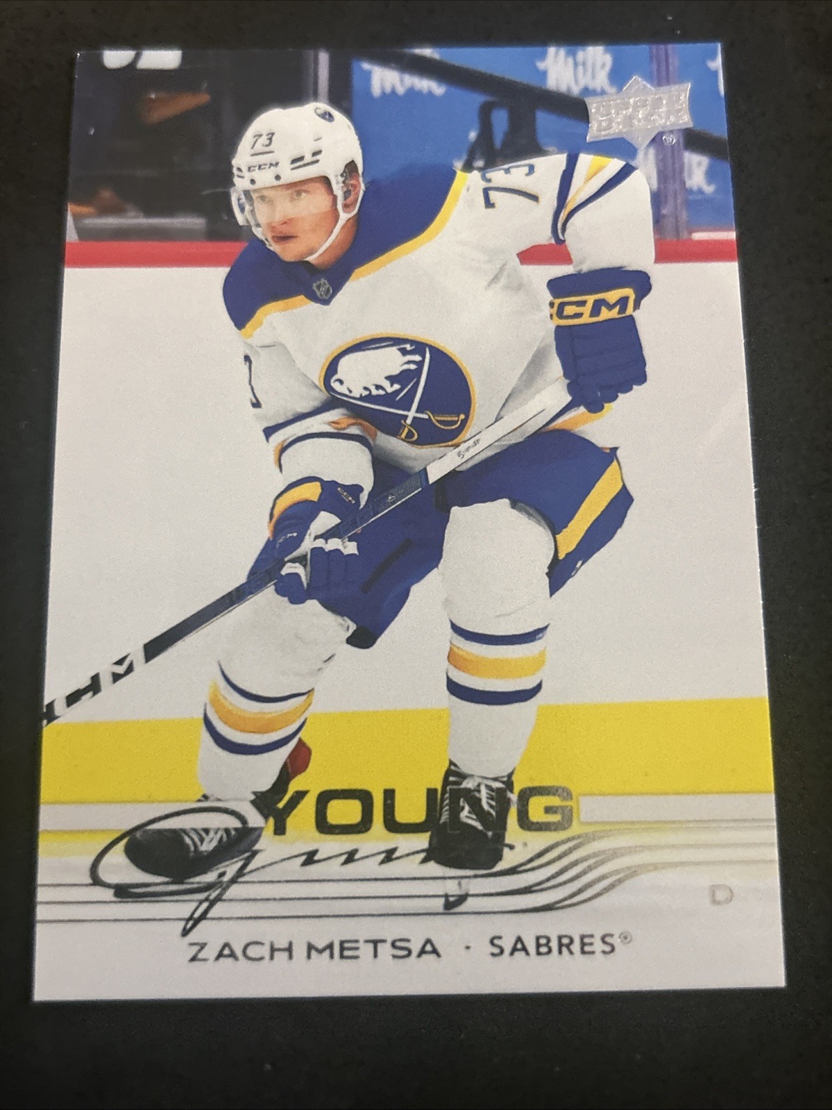 Upper Deck 2025-26 Series 2 Young Guns Zach Metsa #490 Buffalo Sabres
