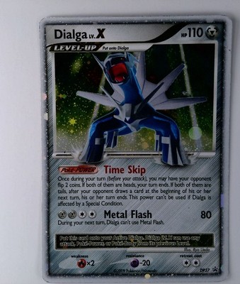 2009 Pokmon TCG DP37 Dialga Lv X Holo Black Star Promo DP37