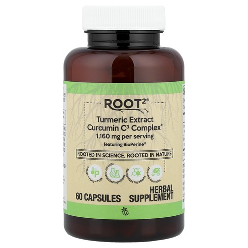 Root2®, Turmeric Extract Curcumin C3 Complex®, 60 Capsules