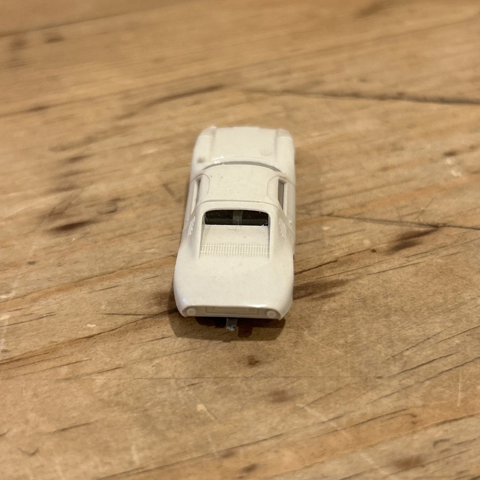 Coche miniatura de juguete vintage Wiking Porsche Carrera 1:87 gris claro Foto 4 de 4