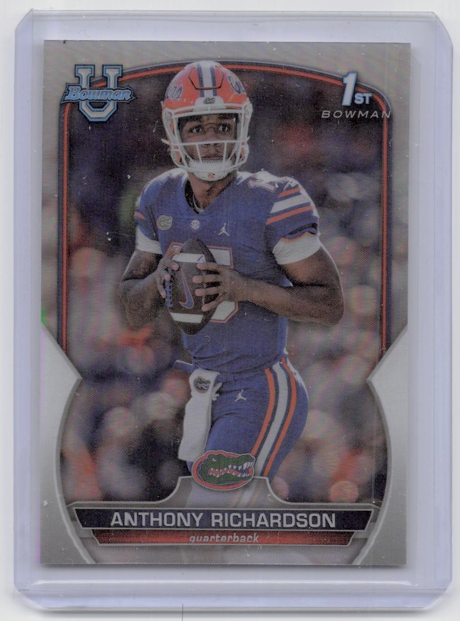 2022 Bowman University Chrome #65 Anthony Richardson Refractor