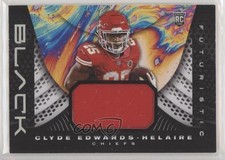 2020 Panini Black Futuristic Relics Silver 50/75 Clyde Edwards-Helaire #F11 0gg
