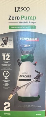 LESCO Zero Pump Elite Series 2 Gal Battery Sprayer (Model 190594)