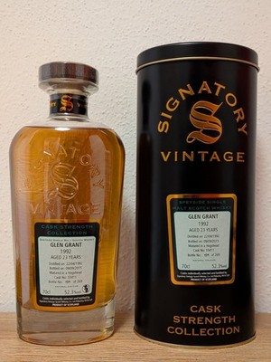 Glen Grant 23 Jahre 1992/2015 Signatory Vintage Single Malt Scotch