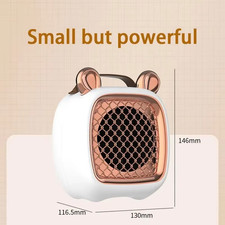 Electric Heater Mini Portable Intelligent Air Heater Reduced Wind Noise Home Hea