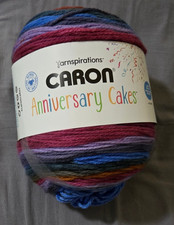 Yarnspirations Caron Anniversary Cakes PURPLE FOG Yarn 1061 Yards 47025 NEW/Rare