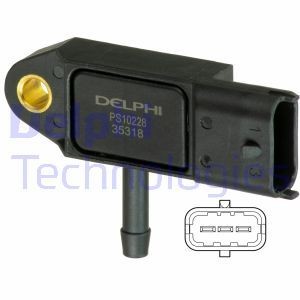 PS10228 MAP SENSOR DRUCKSENSOR SAUGROHRDRUCK DELPHI FÜR RENAULT KANGOO,CLIO II - Bild 2 von 5