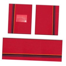 Car Floor Mats - DIY Ultra Waterproof Trimmable Non-Slip Vinyl Floor Mats, RED