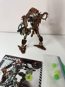 Lego Bionicle Avak 8904 100% Complete Piraka 2006 4 Zamora Spheres + Instruction