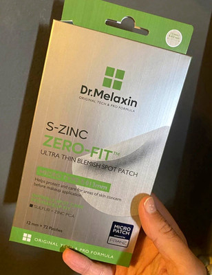 Dr.Melaxin S-ZINC ZERO-FIT Ultra Thin Blemish Spot Patch 12mm 72ct