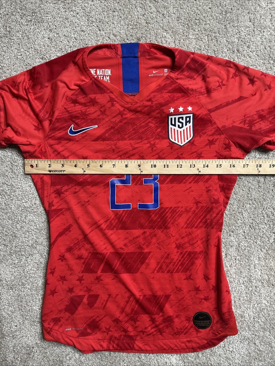Nike 2019 Team USA Women's Vaporknit Soccer Jersey Sz XS AJ4329