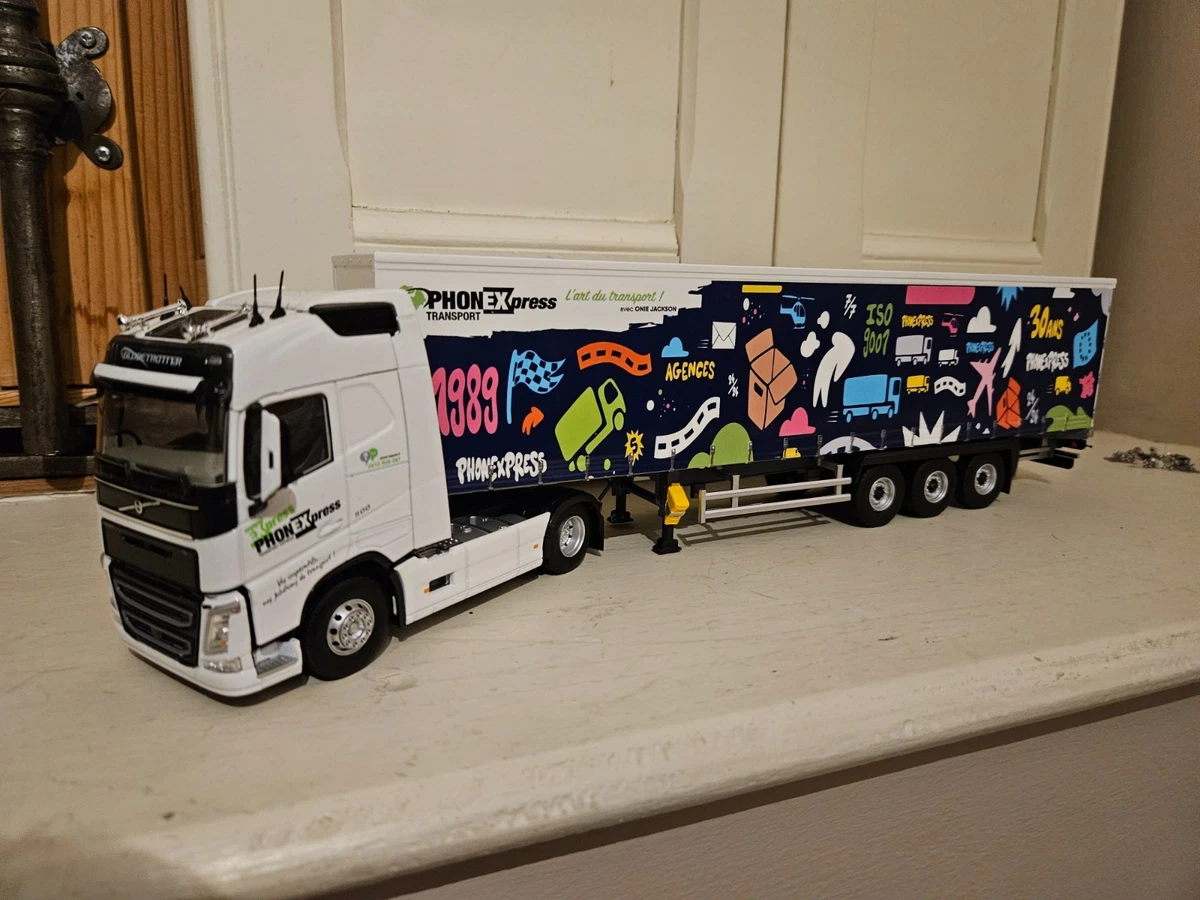 ELIGOR - Camion avec remorque frigorifique CEMOI - STEF - SCANIA 770 S
