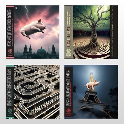 PINK FLOYD - 4 albums lot rare (7 CD's in total) special offer