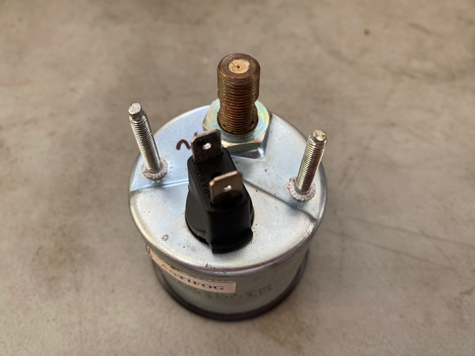 VDO 0014495 150 PSI Front Air Pressure Gauge Bus New old Stock W  