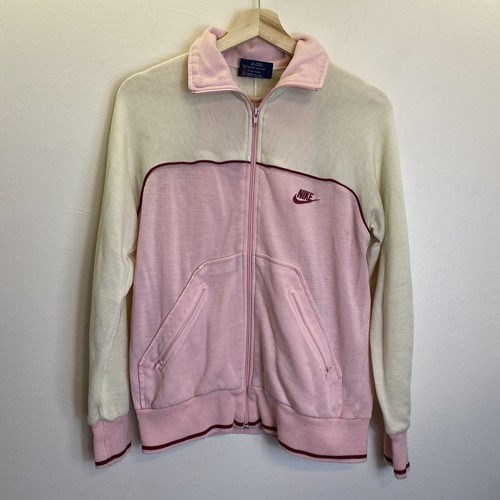 Vintage 80s Nike Blue Tag Pink White 