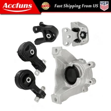 For 07-11 Honda CRV 2.4L 4WD A4536 New 5PCS Engine Motor & Trans Mount Set