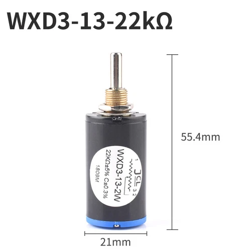 WXD3-13-2W Multiturn Wirewound Potentiometer 10 turn Variable Precision100-100KΩ - Picture 20 of 26