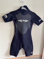 BODY GLOVE One Piece Black Wetsuit Surfing Scuba Diving Snorkel Junior Size 12