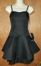 Tammy Tangs Size S Boutique Style Dress Little Black Dress Tulle Underlay CUTE