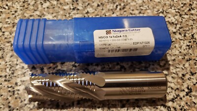 NIAGARA CUTTER EDP N71326 HSCO 1X1X2X4-1/2 END MILLS. 