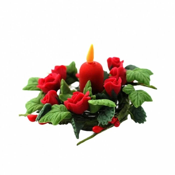 Dolls House Table Decoration Dining Hall Festive Seasonal Miniature 1:12th Scale