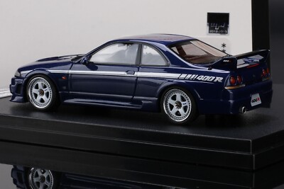 NISSAN SKYLINE GT-R R34 NISMO 400R Deep Marine Blue - HPI 8853 1