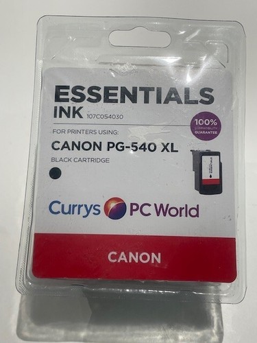Ersatz Tintenpatronen PG540XL schwarz für Canon PIXMA MG3650s Drucker
