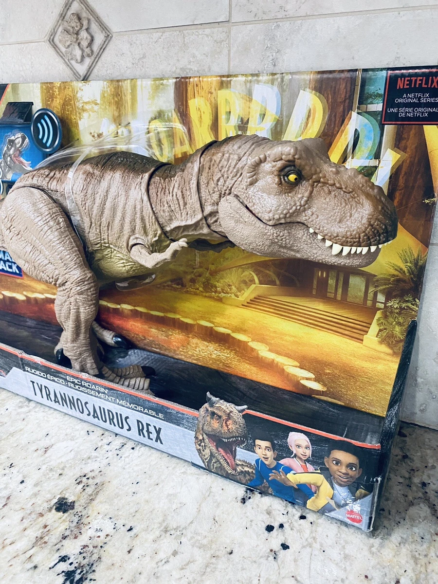 Jurassic World Dinossauro T-rex Rugido Épico - Mattel Gjt60