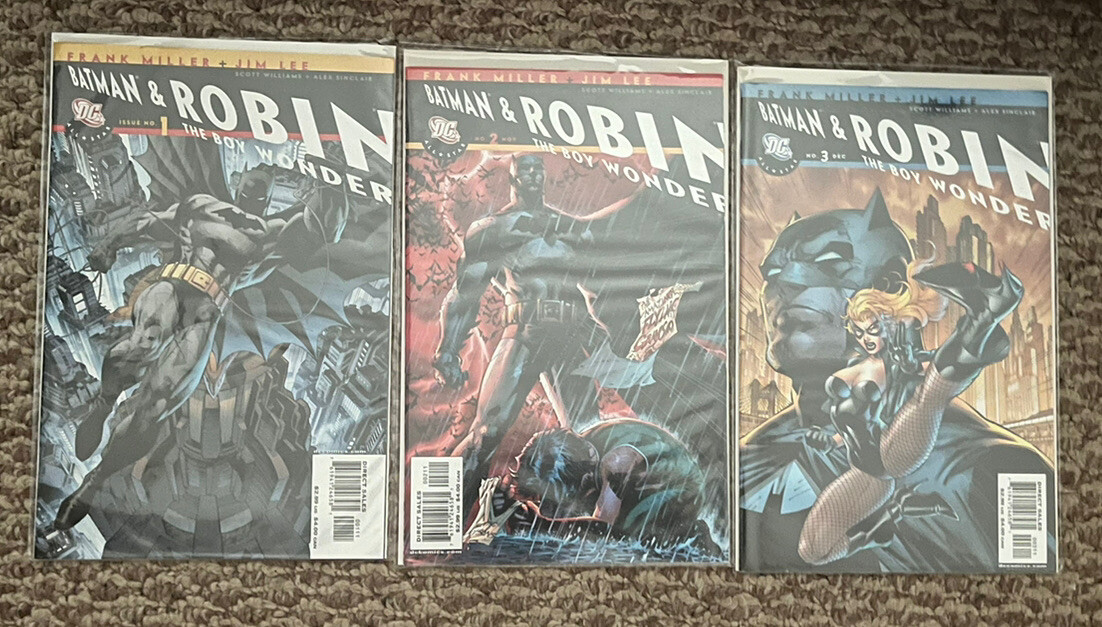 All Star Batman And Robin The Boy Wonder 1-9 Comics