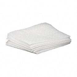 100 Pack Brady SPC100 Oil Sorbent Polypropylene Pads, 19'' Long x 15'' Wide