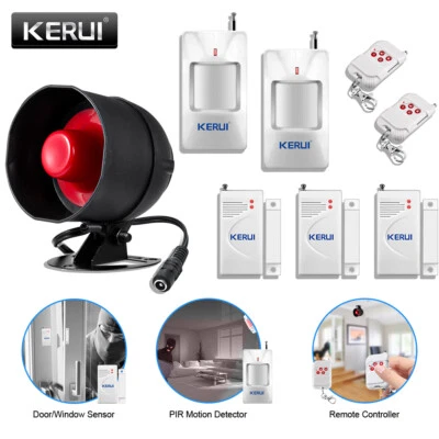 KERUI Alarm Standalone Home Security System Garage Detect Anti-theft Loud Alert