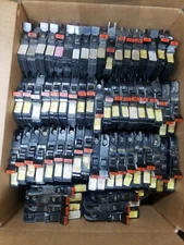 2X NC115 FPE 15 Amp 1 Pole Stab-Lok Federal Pacific Breaker NC15 Red