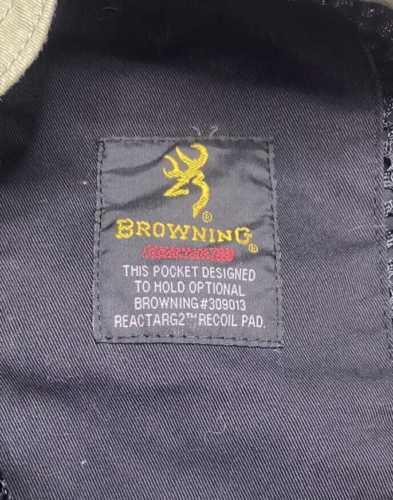 Browning Vest Men Large Tan Black Trapper Creek Mesh Shooting Hunting Duck Birds - Picture 11 of 11