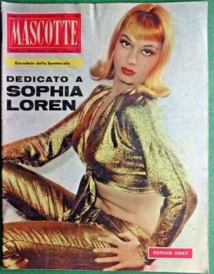 DORIAN GRAY  - MASCOTTE,R@R@ RIVISTA DI SPETTACOLO-N.8 del 1959-RIF.7974