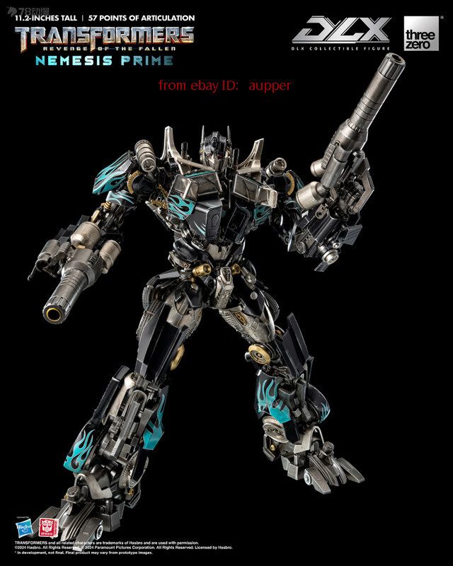 Threezero 3a Revenge Of The Fallen 2 Series Nemesis Prime Limited