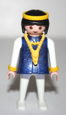 PLAYMOBIL 3725 FEMME ASSISTANTE MAGICIEN ROBE A PAILLETTES CIRQUE