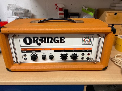 Orange OR120 Gitarren oder Bass Röhrenamp (1976) inkl. Thon Case