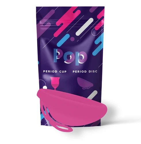 Pop Reusable Menstrual Disc | Capacity of 4 - 6 Super Tampons