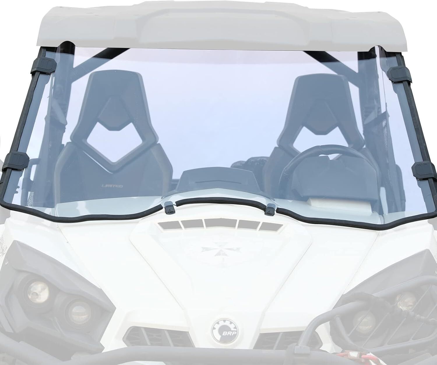 Full Front Windshield Scratch Resistant For Can-Am 2011-2020 Commander 800 1000